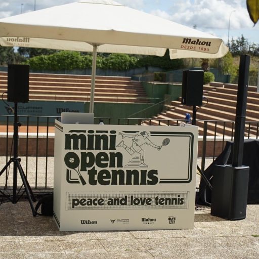 Mini open tennis